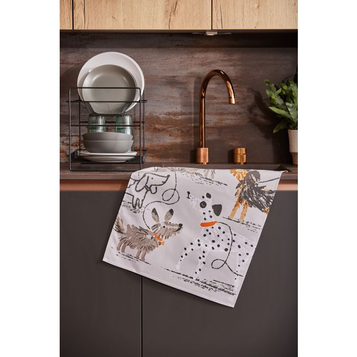 Teatowel - Dog days by ULSTER WEAVERS - Gizmo Gifts