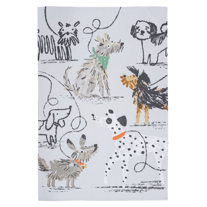 Teatowel - Dog days by ULSTER WEAVERS - Gizmo Gifts