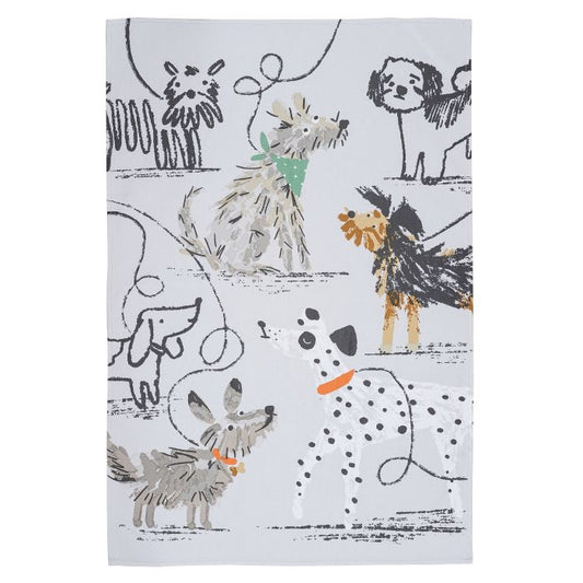 Teatowel - Dog days by ULSTER WEAVERS - Gizmo Gifts