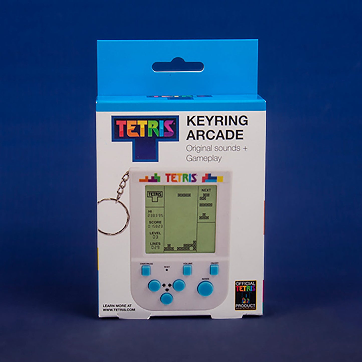 Tetris Arcade keyring - Gizmo Gifts