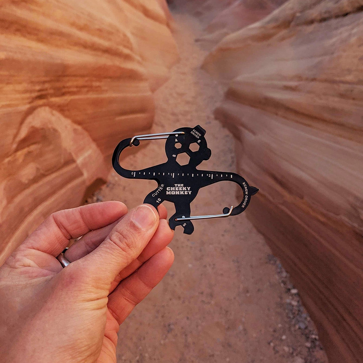 The Cheeky Monkey Carabiner tool - Gizmo Gifts