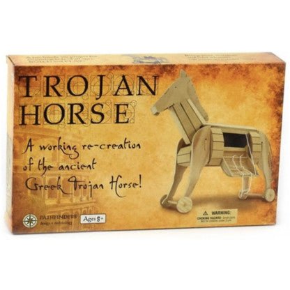 Trojan Horse wooden toy model - Gizmo Gifts