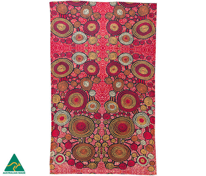 Teatowel- Australian indigenous art by Teddy Gibson