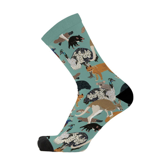 Unisex socks - Aussie Animalia by REDFOXSOX - Gizmo Gifts