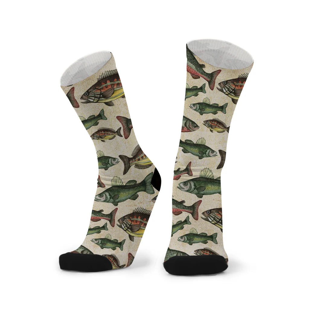 Unisex socks - Something Fishy by REDFOXSOX - Gizmo Gifts