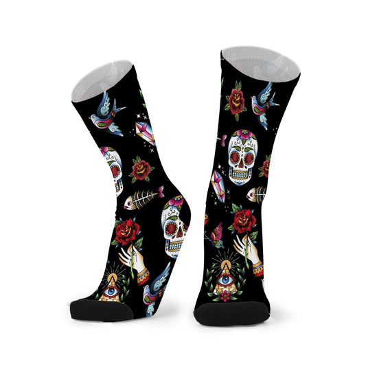 Unisex socks - Tattooed by REDFOXSOX - Gizmo Gifts
