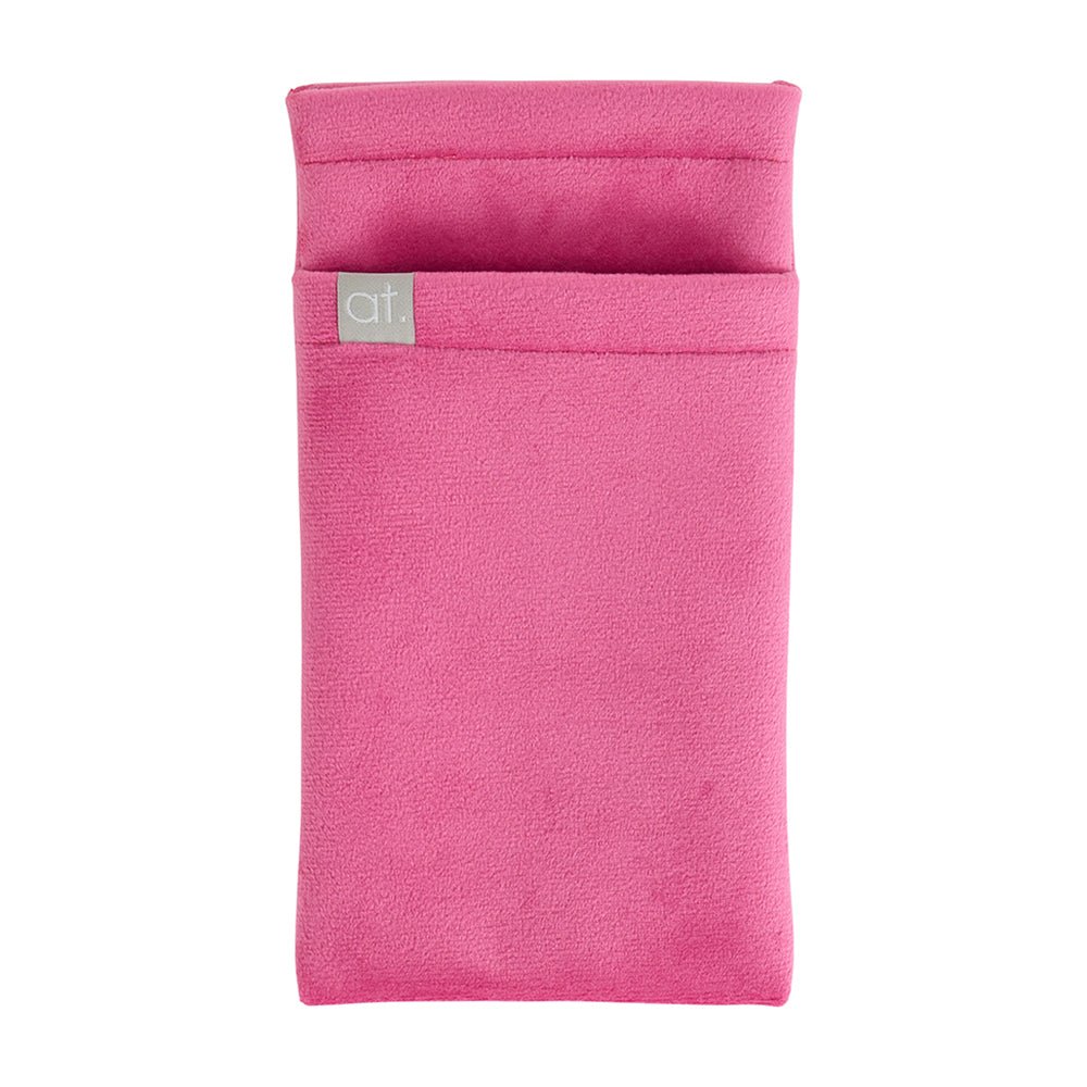 Velvet glasses case with dual compartments - Gizmo Gifts