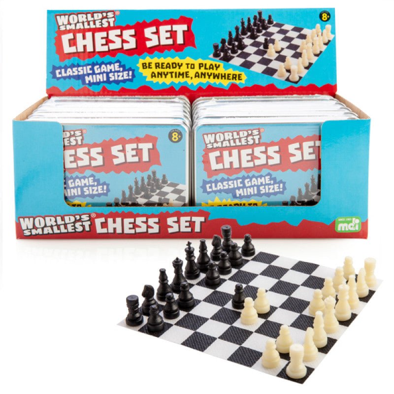 World's smallest chess set - Gizmo Gifts