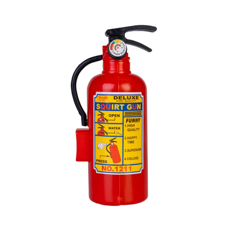 World's smallest fire extinguisher squirt gun - Gizmo Gifts