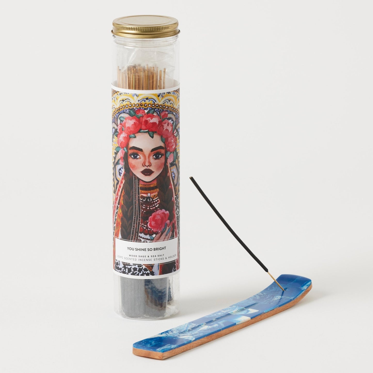 You shine so bright 100pce incense with holder - Gizmo Gifts