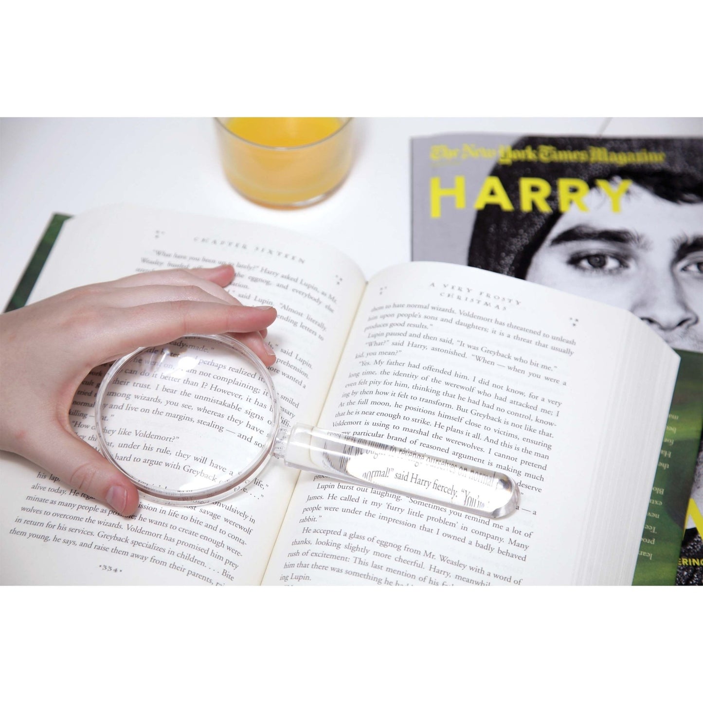 2 - IN - 1 Magnifier by KIKKERLAND - Gizmo Gifts