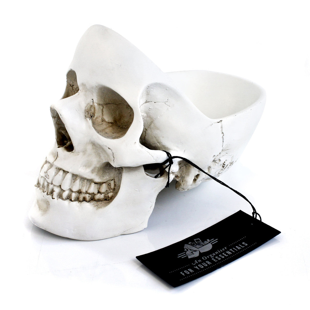 SUCK UK SKULL TIDY: White (Local pickup only)