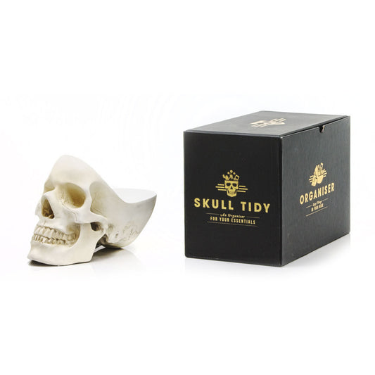 SUCK UK SKULL TIDY: White (Local pickup only)