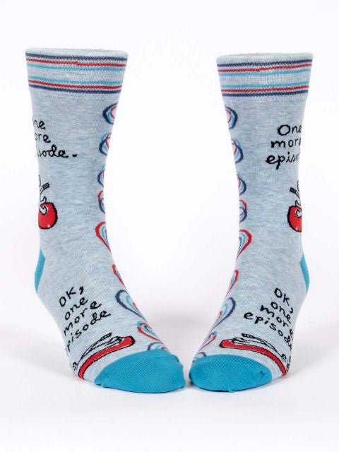 BLUEQ men’s crew socks - One more episode - Gizmo Gifts