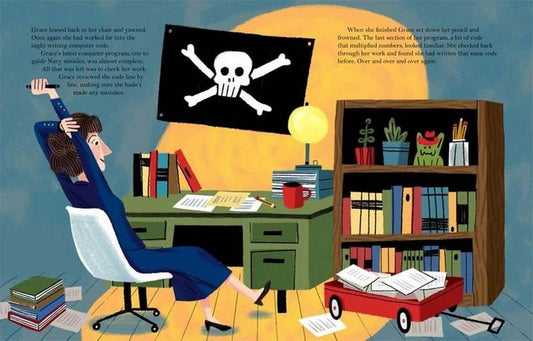 Book - Grace Hopper Queen of computer code by STERLING BOOKS - Gizmo Gifts