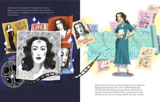 Book - Hedy Lamarr's Double Life: Hollywood Legend by STERLING BOOKS - Gizmo Gifts