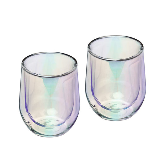 Corkcicle Stemless double walled glasses set/2 - Prism - Gizmo Gifts
