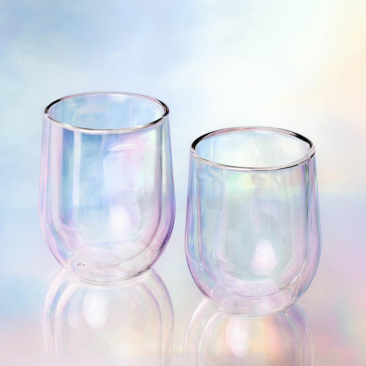 Corkcicle Stemless double walled glasses set/2 - Prism - Gizmo Gifts