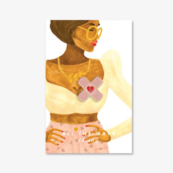 Enamel pin - Healing Process by All the ways to say - Gizmo Gifts