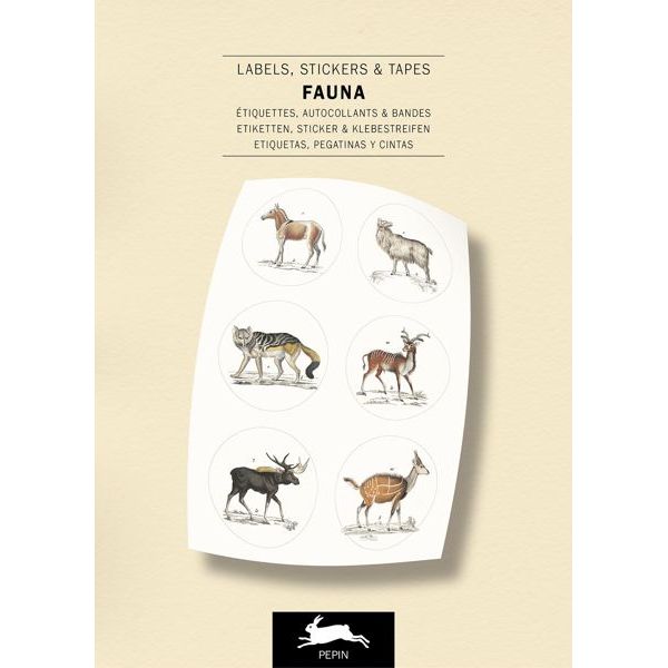 Label and Sticker book - Fauna - Gizmo Gifts