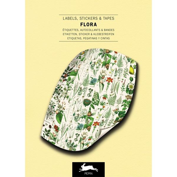 Label and Sticker book - Flora - Gizmo Gifts