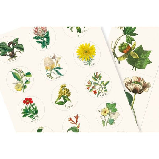 Label and Sticker book - Flora - Gizmo Gifts