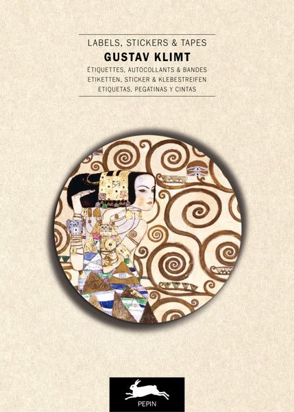 Label and Sticker book - Gustav Klimt - Gizmo Gifts