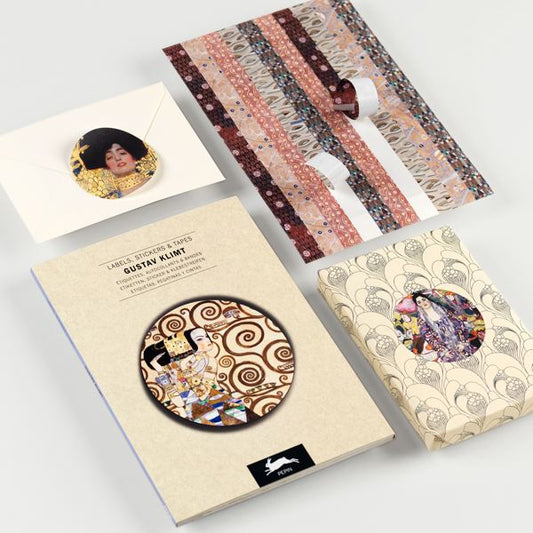 Label and Sticker book - Gustav Klimt - Gizmo Gifts
