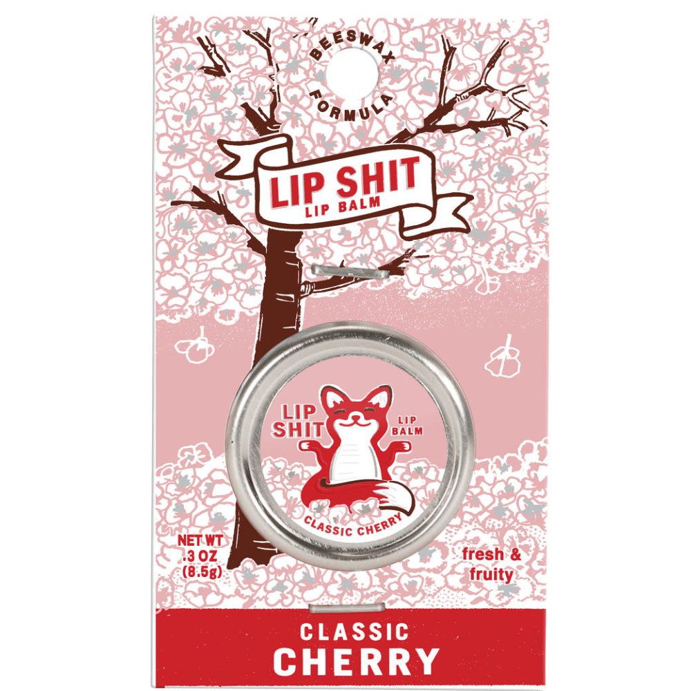 Lip Shit (lip balm) - Cherry by BlueQ - Gizmo Gifts
