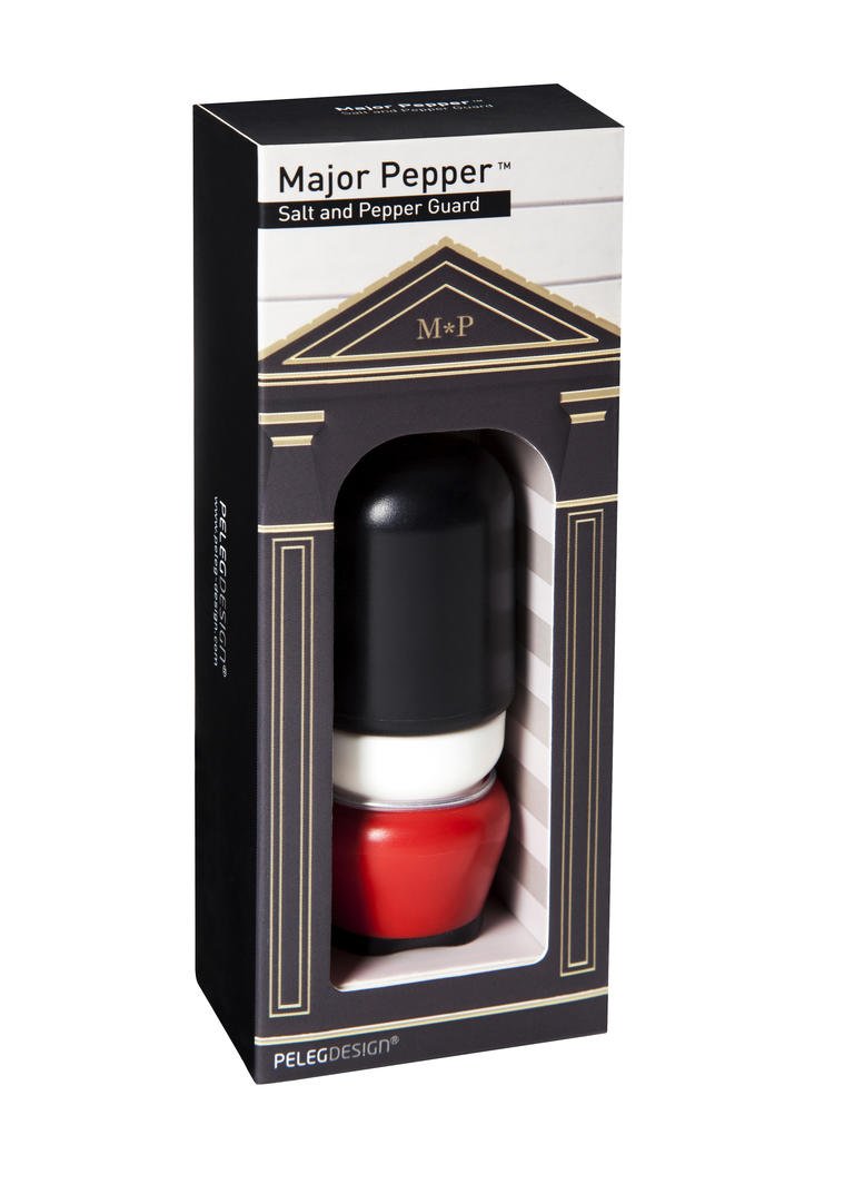 Major Pepper salt and pepper shaker by PELEG Design - Gizmo Gifts