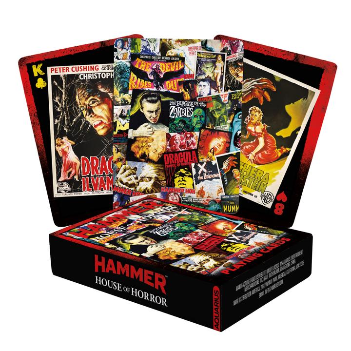 Playing cards - Hammer House by AQUARIUS - Gizmo Gifts