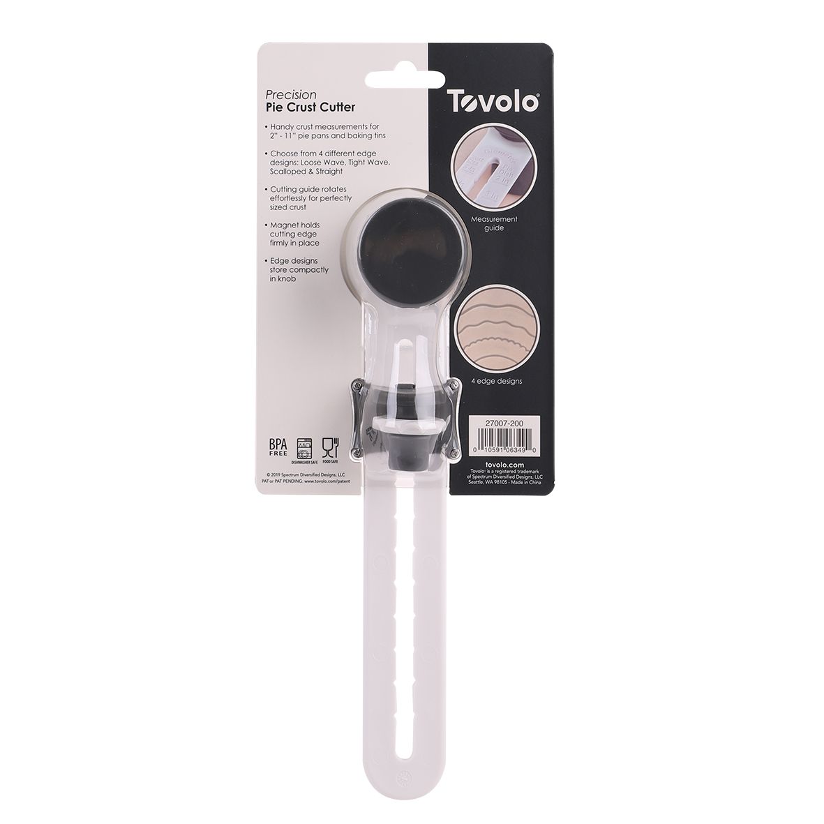 Precision pie crust cutter by TOVOLO - Gizmo Gifts