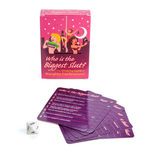 Who is the biggest slut? card game - Gizmo Gifts
