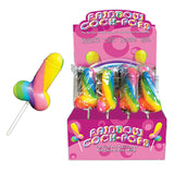 Rainbow Penis Lollipops