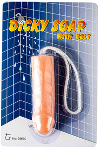 Dicky soap on a rope