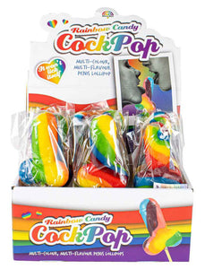 Rainbow Penis Lollipops