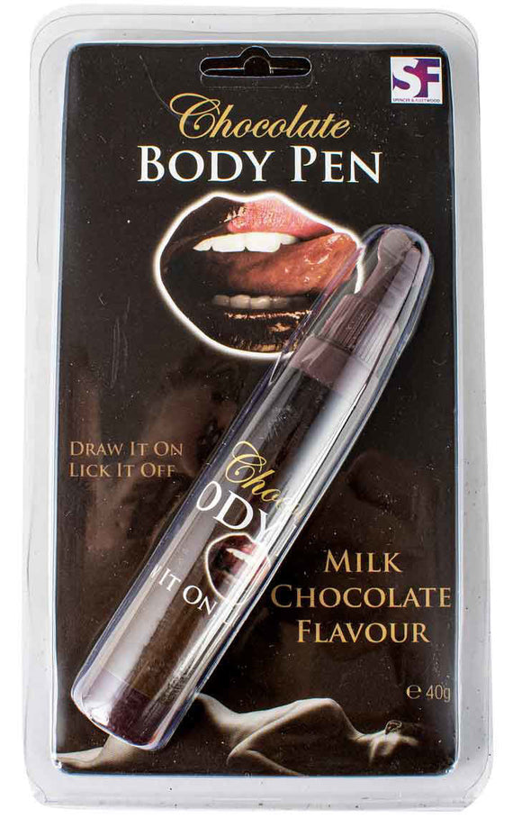 Chocolate body pen