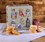 Grandma Wild's Embossed dogs in jumpers biscuit tin 160g