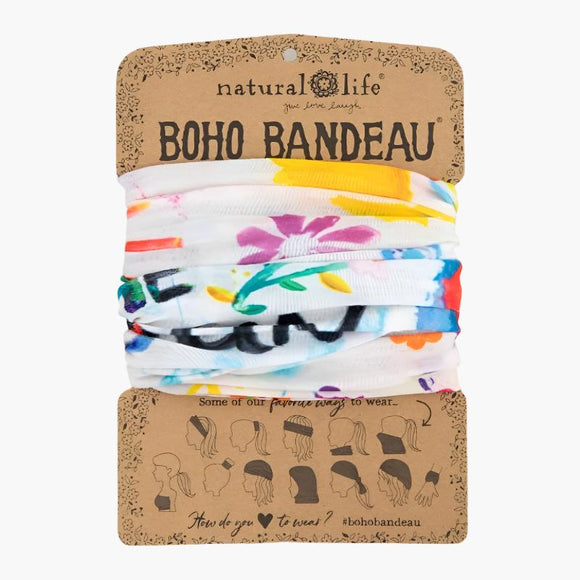 Boho bandeau Follow the Sun(white)