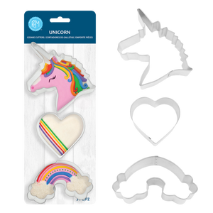 Cookie cutters- Unicorn set/3