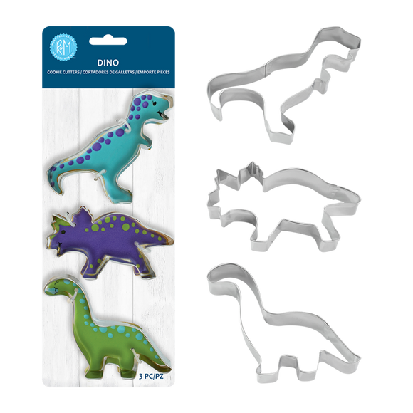 Cookie cutters-Dinosaurs set/3