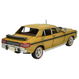 FORD XY GT Metal display car(Yellow and black 30cm)