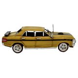 FORD XY GT Metal display car(Yellow and black 30cm)