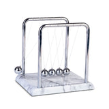 Newton's Cradle with marble look base