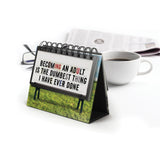 FRED Daily Marquee desk flip book