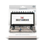 FRED Daily Marquee desk flip book