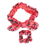 Midnight blooms headband and scrunchie gift set