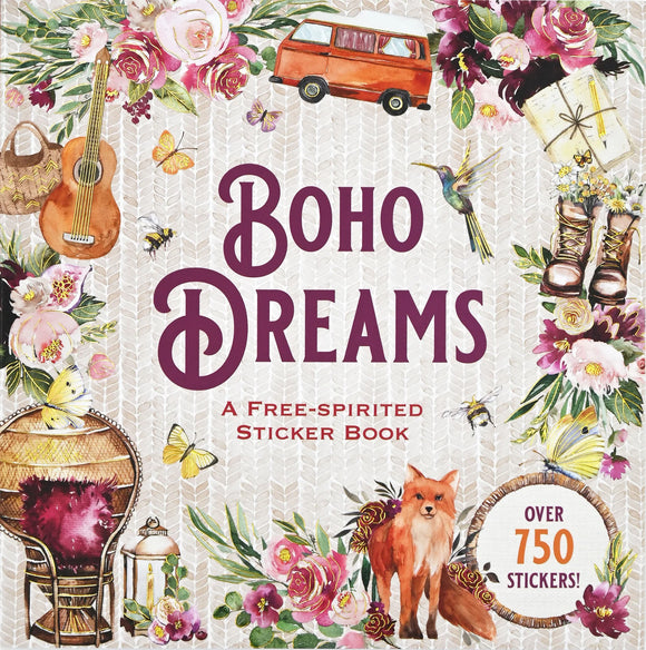 Stickerbook- Boho dreams