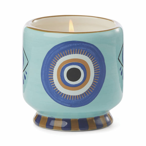 Candle- Adopo Handpainted Eye Incense and Smoke 8oz