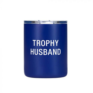 Thermal lowball tumbler- Trophy Husband